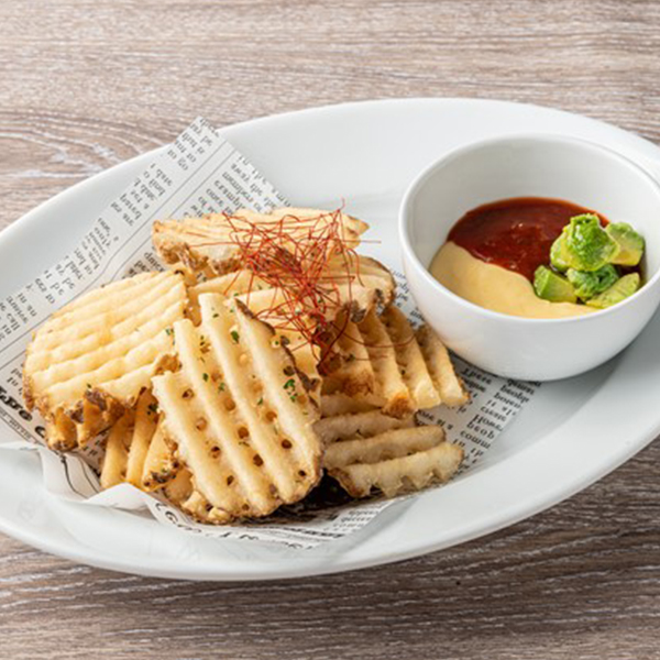 ラティスカットポテトナチョス